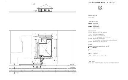 Stavebný pozemok s projektom a stavebným povolením na rodinný dom