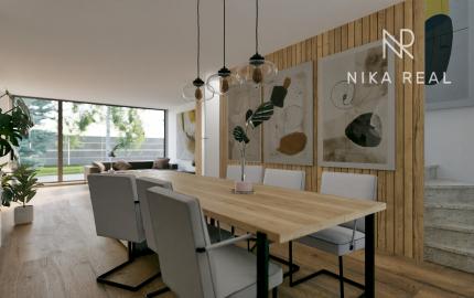 NOVOSTAVBA v štandarde – 4-izbový dom s terasou, parkovaním a nízkymi nákladmi v Kráľovej pri Senci