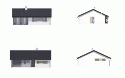 Stavebný pozemok s projektom na rodinný dom s garážou