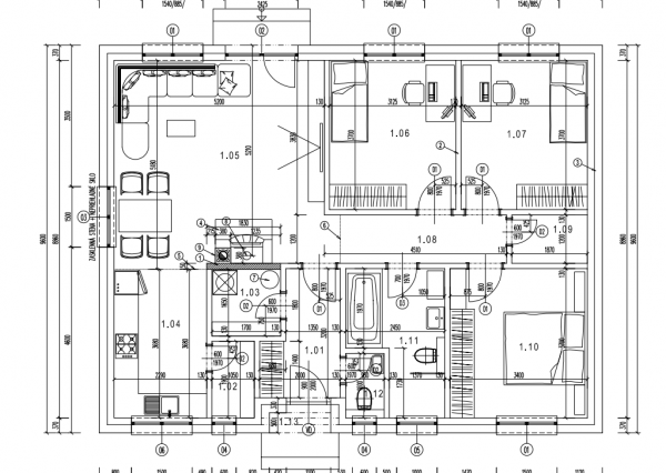 Skolaudovaný rodinny dom v štandarde