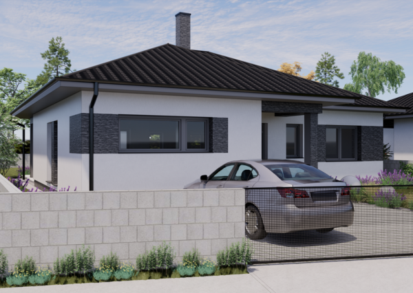 Moderný, nízkoenergetický 4i rodinný dom s terasou