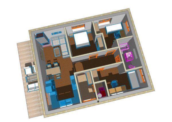 Rozostavaný rodinny dom na pozemku 555 m2