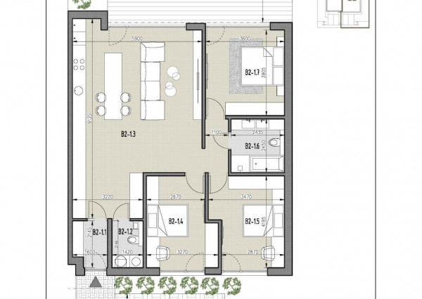 TOP-Nízkoenergetická 4izbová novostavba, tepelné čerpadlo, terasa, parkovanie, oplotenie