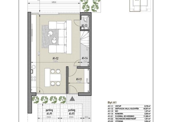 Kráľovské Bývanie - Smart A 2