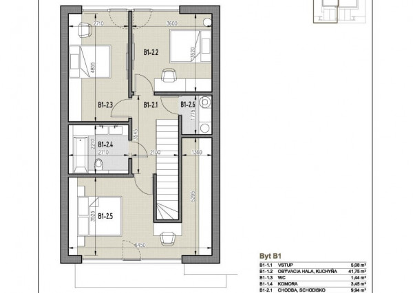 Kráľovské Bývanie - Comfort A 2