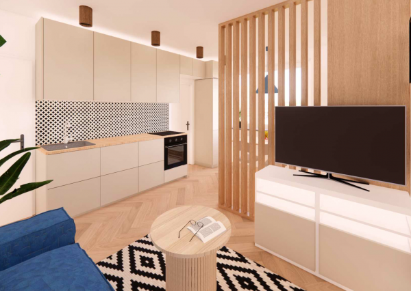 Buď prvý - Kompletne zrekonštruovaný a zariadený 1,5-izbový byt na skok od centra mesta