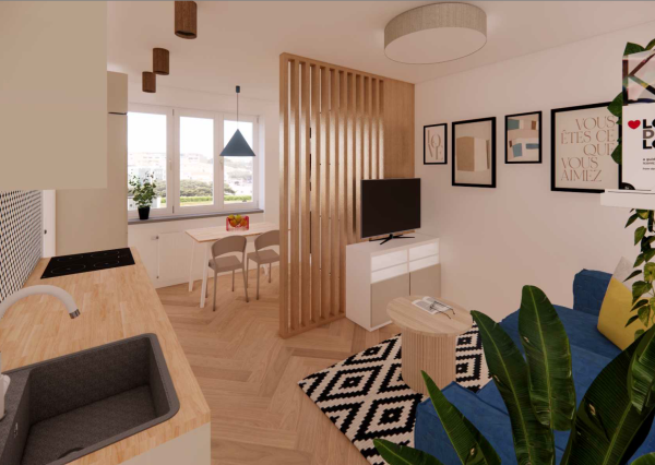 Buď prvý - Kompletne zrekonštruovaný a zariadený 1,5-izbový byt na skok od centra mesta