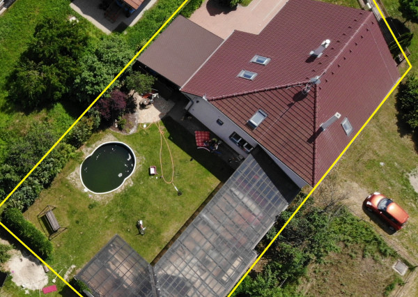 Veľký RD 5 min. od Senca, altánok, bazén, prístrešok na auto