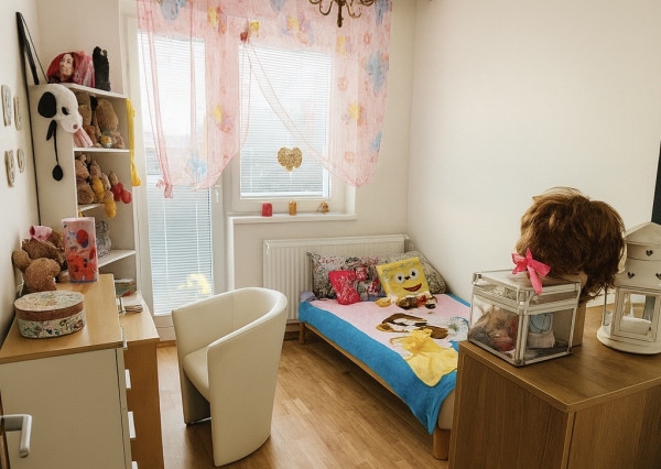 Veľký 3izbový byt s loggiou a pivnicou len 10 min. od Trnavy