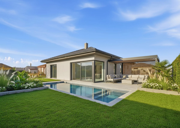 Skolaudovaný rodinný dom 4+1 s modernými technológiami, pozemok 617 m²