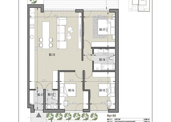 Novostavba - moderný 4-izb. RD s tepelným čerpadlom