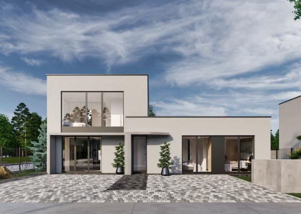 Novostavba - moderný 4-izb. RD s tepelným čerpadlom