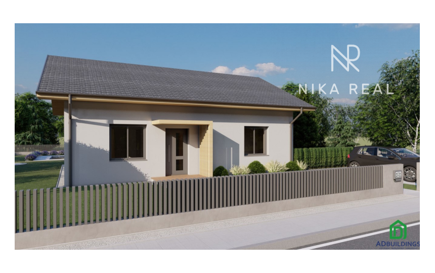 Rozostavaný rodinny dom na pozemku 555 m2