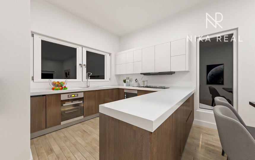 Nízkoenergetický 4-izbový rodinný dom s terasou, parkovaním a oplotením