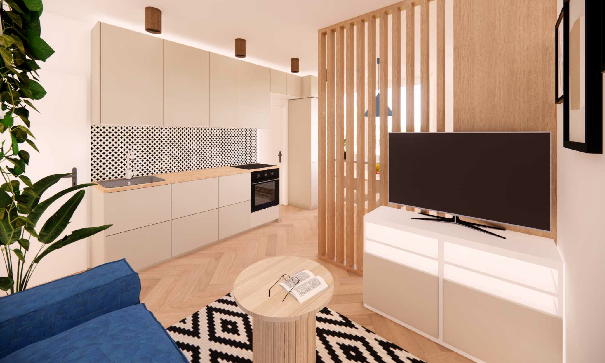 Buď prvý - Kompletne zrekonštruovaný a zariadený 1,5-izbový byt na skok od centra mesta